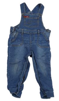 Modré teplákové riflové laclové kalhoty Lee Cooper