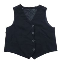 Tmavomodrá slávnostná vesta C&A