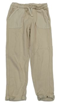 Světlebéžové tepláky MANGO