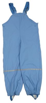 Světlemodré nepromokavé laclové kalhoty lupilu