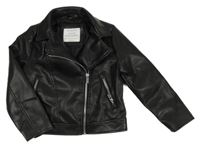 Černý koženkový podšitý křivák Primark