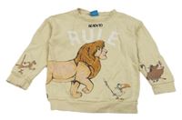 Béžová mikina s Lvím králem Tu