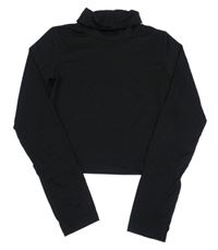 Čierny crop rolák H&M