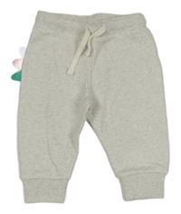 Sivé melírované tepláky s ostny M&S