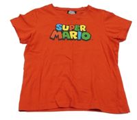 Červené tričko s Mariem 