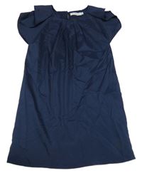 Tmavomodré ľahké šaty