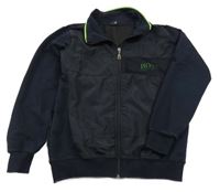 Tmavomodrá šusťáková bunodmikina - Boss