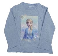 Světlemodré triko s Elsou Disney