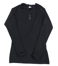 Černé funkční triko Kipsta