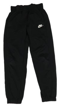 Černé sportovní tepláky s logem Nike