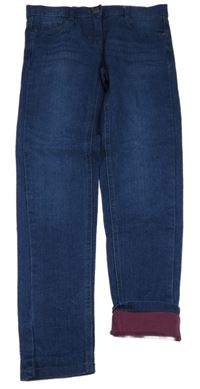 Tmavomodré podšité rifle Pocopiano