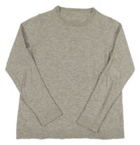 Svetlosivý ľahký sveter