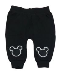 Černé tepláky s Mickeym Disney