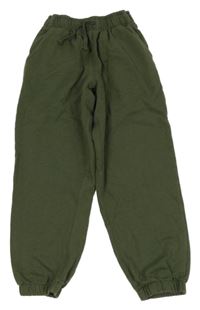 Khaki tepláky 