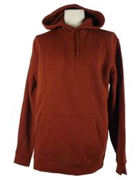 Pánska karmínová mikina s kapucňou C&A