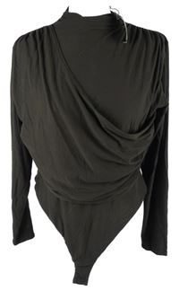 Nové - Dámské hnědé překřížené body Boohoo 