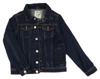 Tmavomodrá riflová bunda Primark