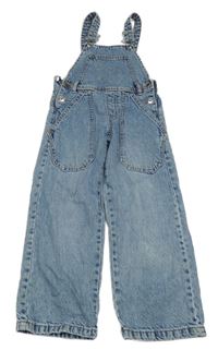 Modré laclové rifle Zara