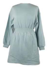Dámské světlemodré teplákové minišaty H&M