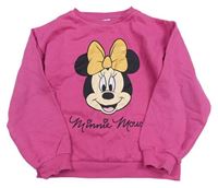 Růžová mikina s Minnie Disney