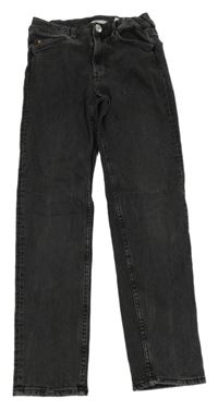 Tmavošedé skinny rifle H&M