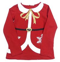 Červené triko - Santa H&M