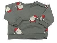 Sivá mikina so Santy George