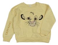 Žltá mikina so Simbou Mango