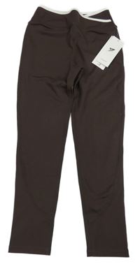 Nové - Hnědé sportovní legíny Primark