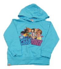 Tyrkysová mikina Lego Friends