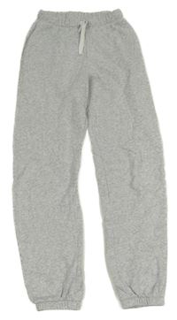 Svetlosivé melírované tepláky H&M