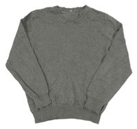 Sivý melírovaný sveter George