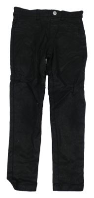 Černé třpytivé skinny rifle F&F