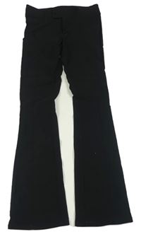 Čierne flare nohavice H&M