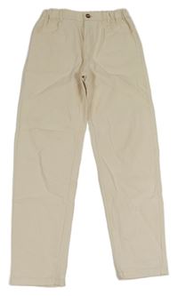 Svetlobéžové rifle Shein