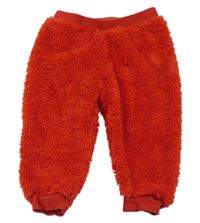 Červené chlpaté tepláky Lupilu