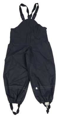 Tmavomodré nepromokavé podšité na traké nohavice TCM