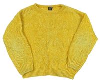 Žltý žinylkový sveter Y.F.K.