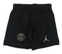 Černé sportovní funkční kraťasy s logem Air Jordan