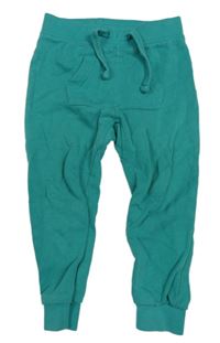 Zelené tepláky s vreckom Lupilu