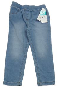 Nové - světlemodré džegíny Matalan