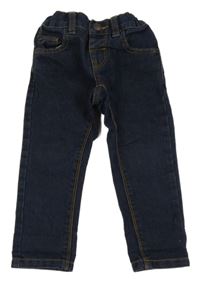 Tmavomodré skinny rifle C&A