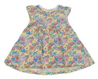 Farebné kvetované šaty Next