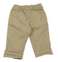 Béžové plátenné chino nohavice Primark