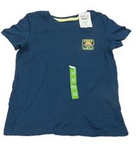 Nové - tmavomodré tričko s potlačou Pep&Co