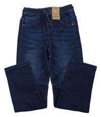 Nové - Tmavomodré skinny rifle F&F