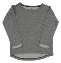 Sivé melírované tričko zn. H&M