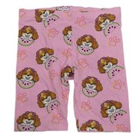 Růžové elastické kraťasy - Tlapková Patrola