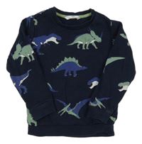 Tmavomodrá mikina s diny M&S