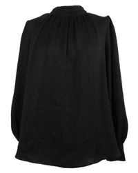 Dámská černá proužkovaná halenka 